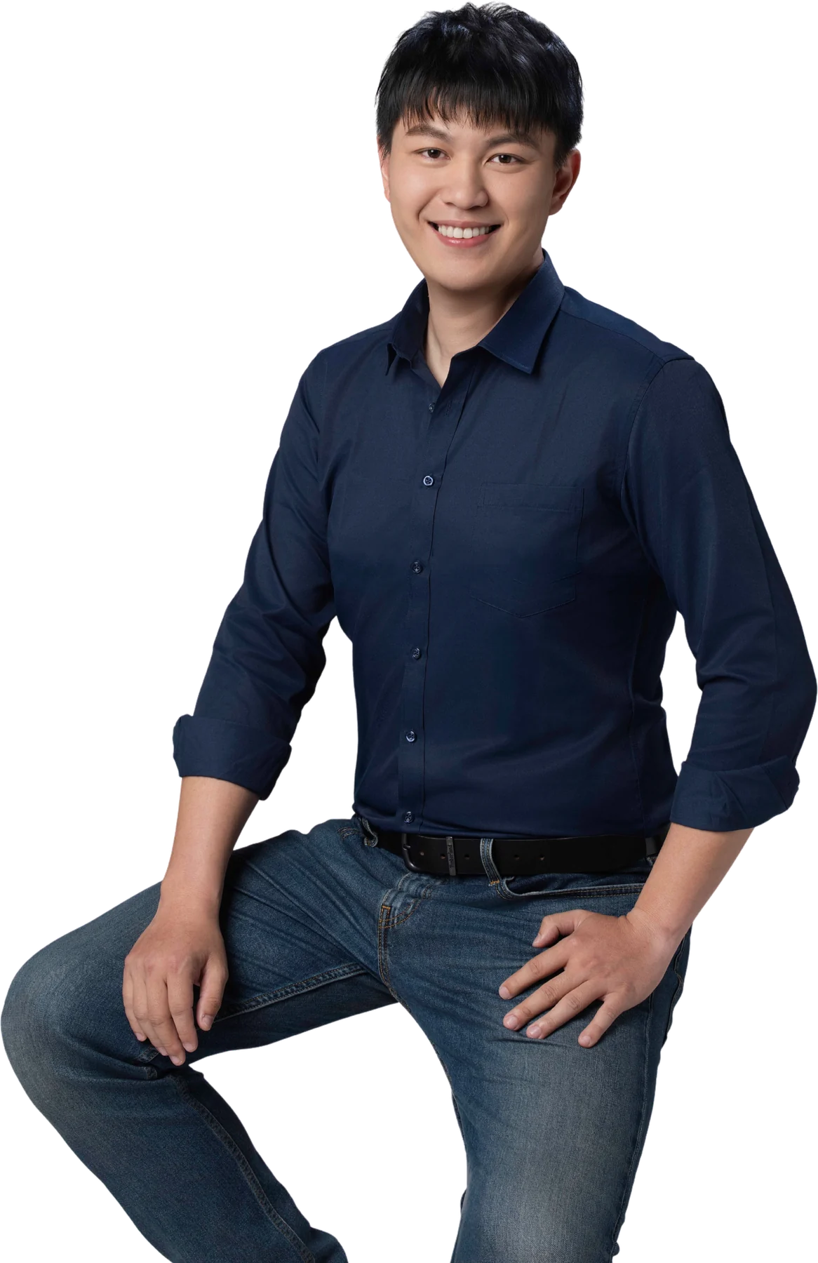 陳俊諺於板橋在地服務的形象照